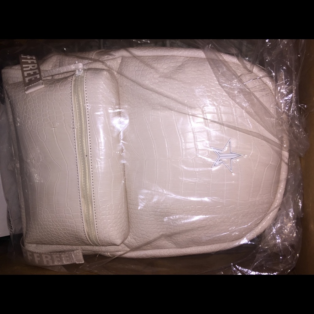 Jeffree star white croc backpack BRAND NEW W/TAGS